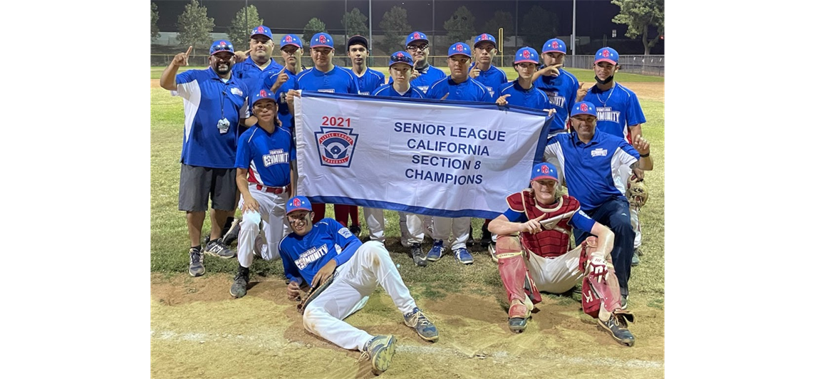 2021 All Star Senior Baseball District 71 Champions
