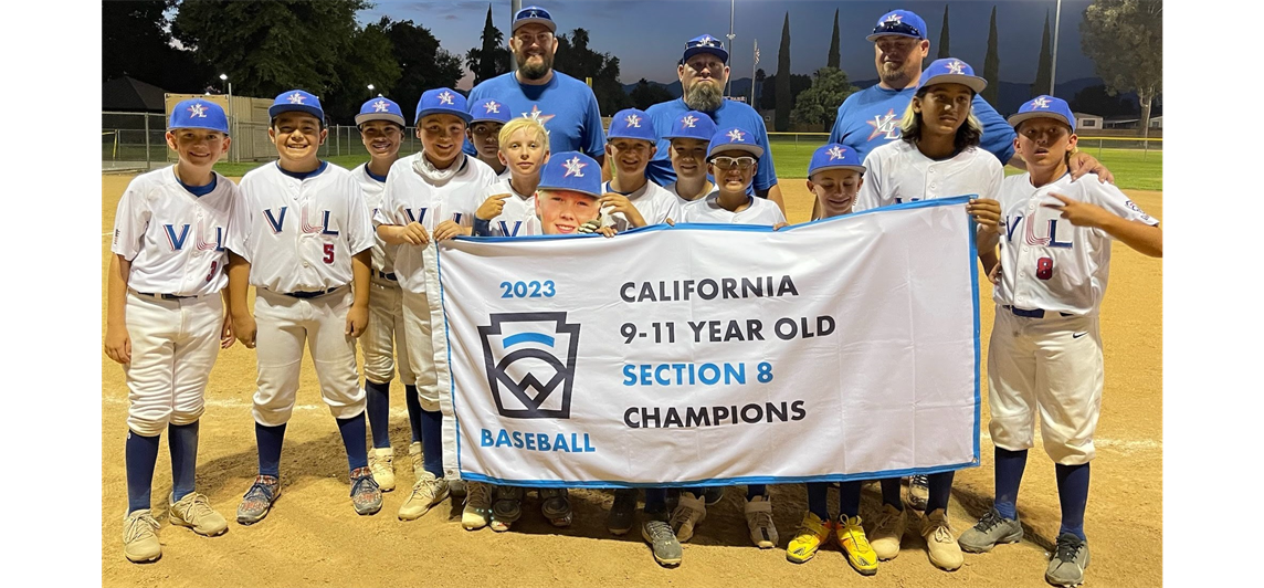 Section 8 and District 71 All Star Champions - BB 9-11