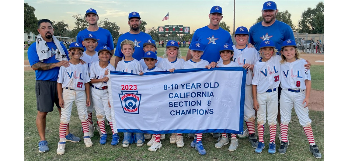 Section 8 and District 71 All Star Champions - BB 8-10