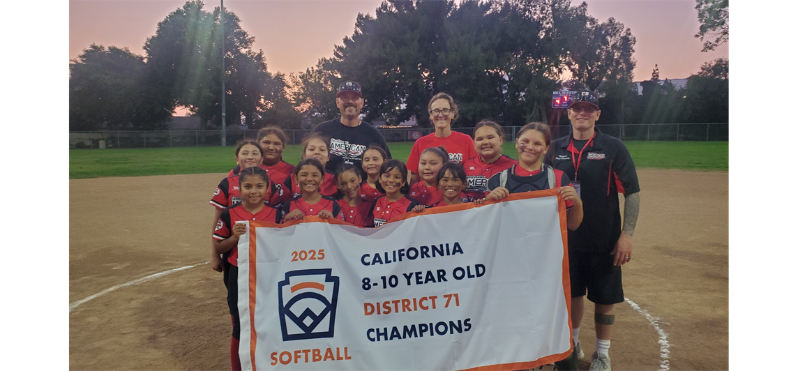 2025 DISTRICT 71 ALL-STAR  8-10 SOFTBALL CHAMPIONS